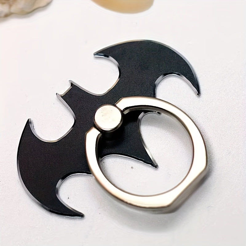1pc Justice League Classic Batman Portable Phone Back Ring Holder, suitable for various phones and tablets with back clips, universal model - perfect gift for Valentine's Day, birthday or Christmas