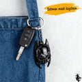 {Officially Licensed} 1 pc Justice League Cool Batman Mask Keychain - Durable Metal Keychain, Collectible Gift for Fans - Birthday Party Accessories, Car Decor Key Ring, Can be Used for Keys, Bags, Phone Charms, Christmas | New Year Gift